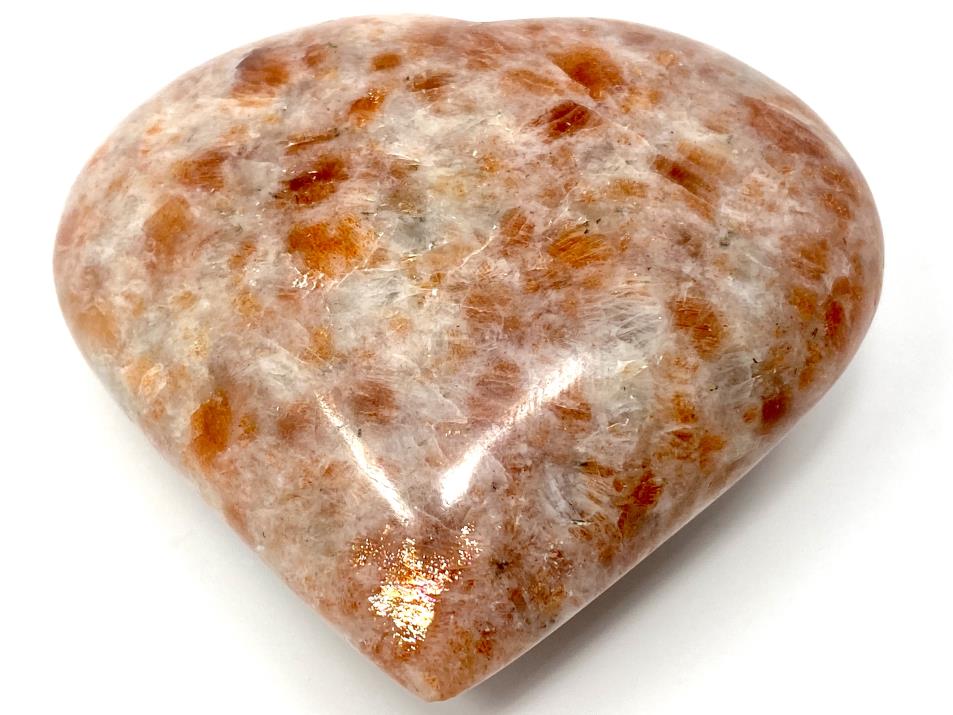 Sunstone Crystal Heart 7.2cm