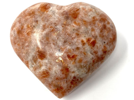 Sunstone Crystal Heart 7.2cm