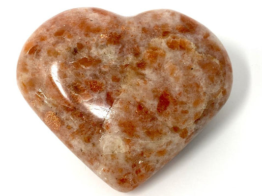 Sunstone Crystal Heart 7.6cm