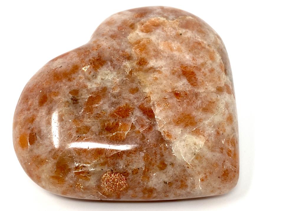 Sunstone Crystal Heart 7.6cm