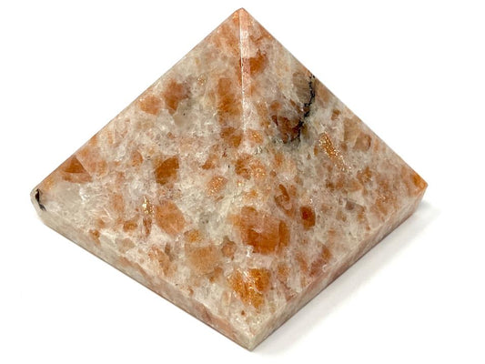 Sunstone Crystal Pyramid 6.3cm