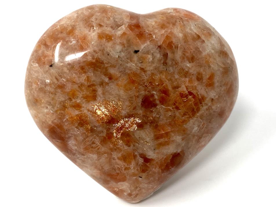 Sunstone Crystal Heart 5.8cm