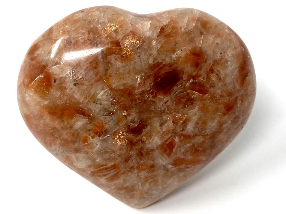 Sunstone Crystal Heart 5.8cm