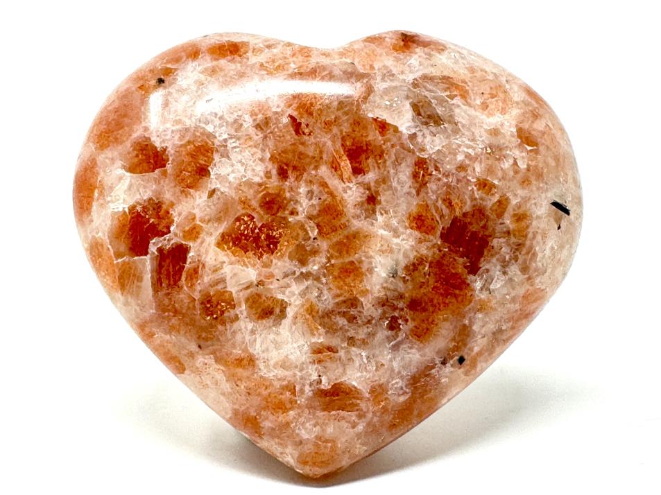 Sunstone Crystal Heart 5.9cm