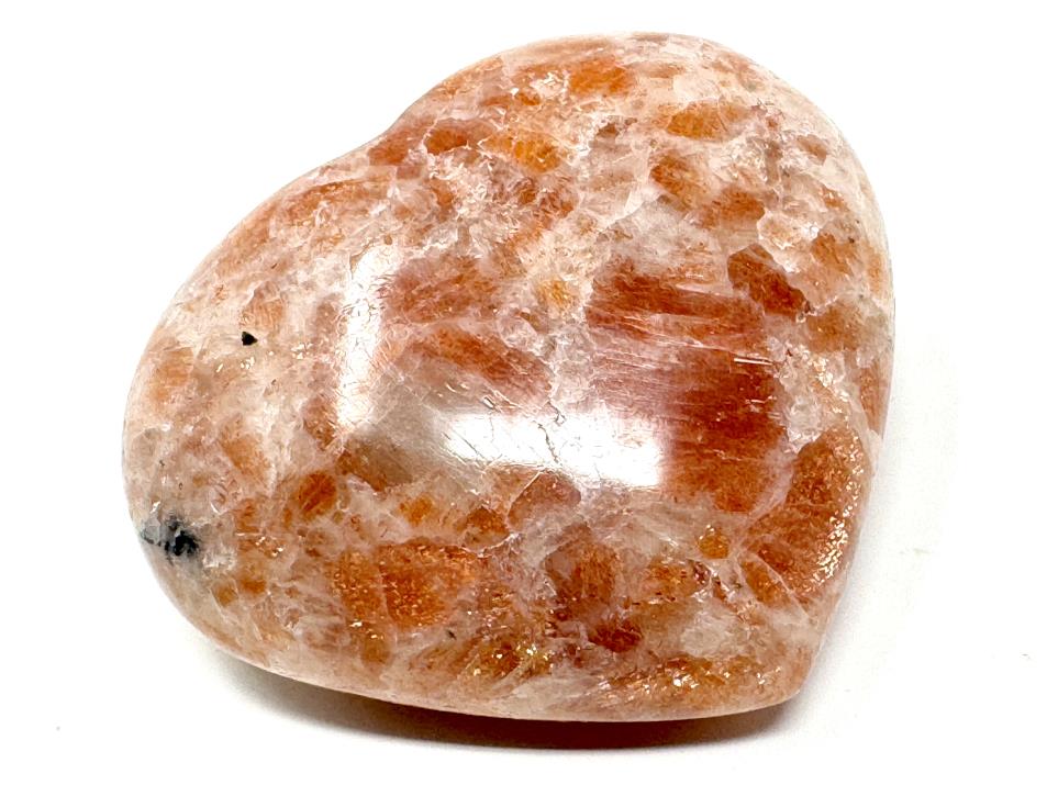 Sunstone Crystal Heart 5.9cm