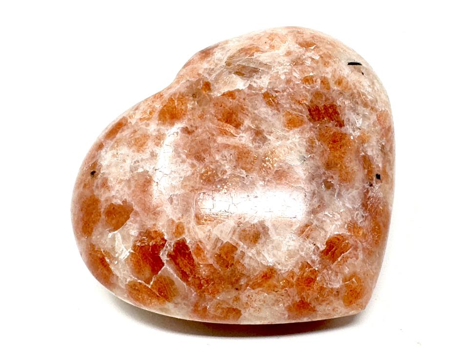 Sunstone Crystal Heart 5.9cm