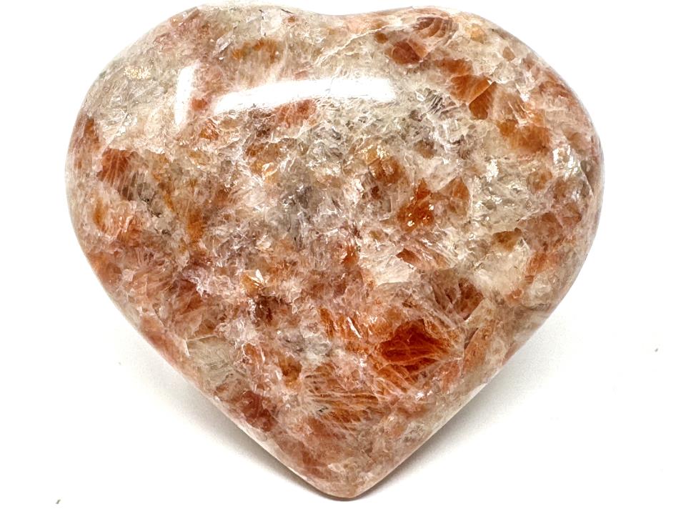 Sunstone Crystal Heart 5.8cm