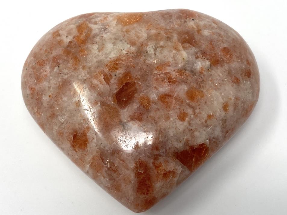 Sunstone Crystal Heart 7.2cm