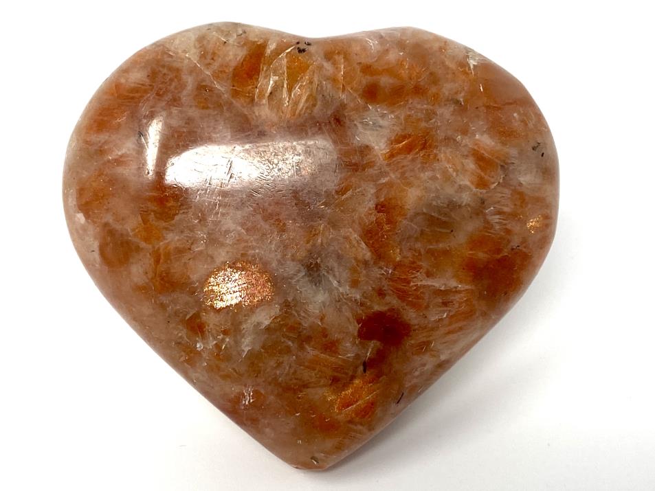 Sunstone Crystal Heart 5.9cm