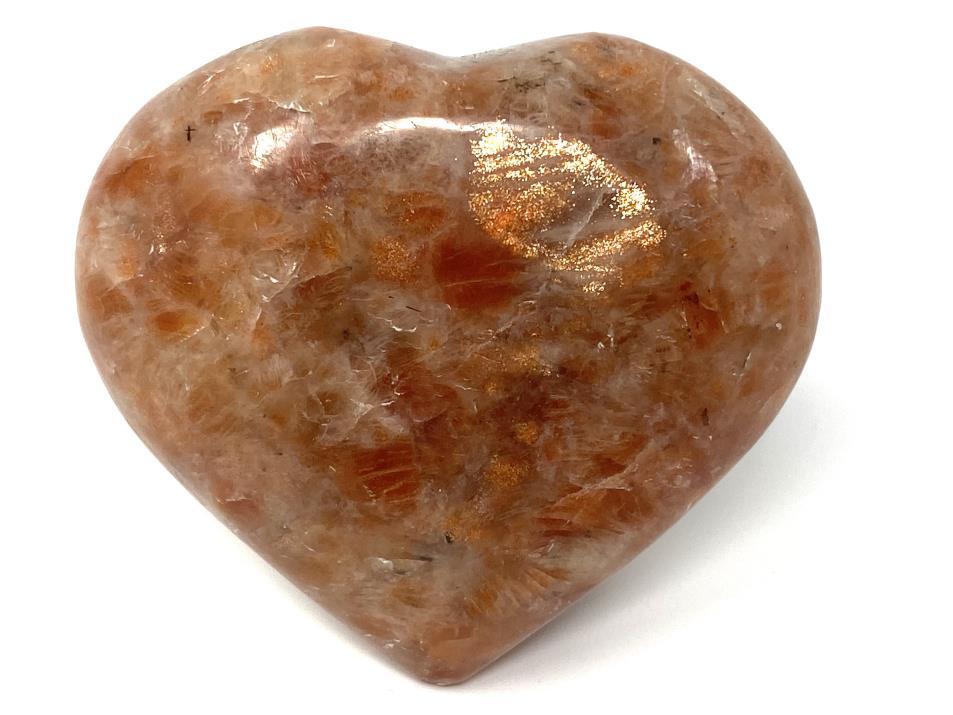 Sunstone Crystal Heart 5.9cm