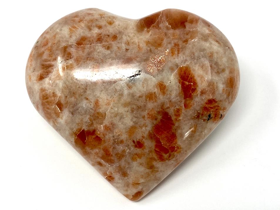 Sunstone Crystal Heart 7.2cm