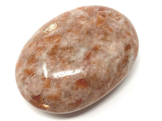 Sunstone Crystal Pebble 6.2cm