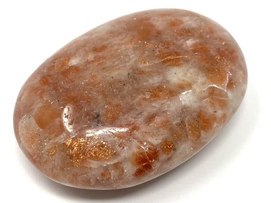 Sunstone Crystal Pebble 6.3cm