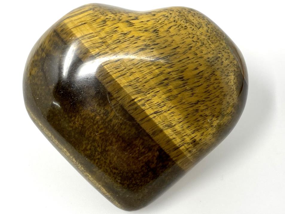 Tiger's Eye Crystal Heart 6cm