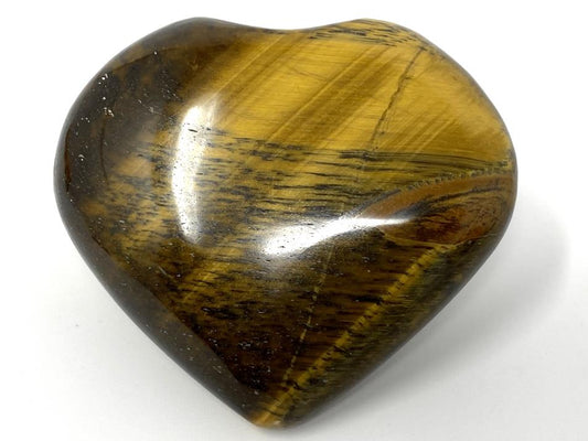 Tiger's Eye Crystal Heart 6.2cm