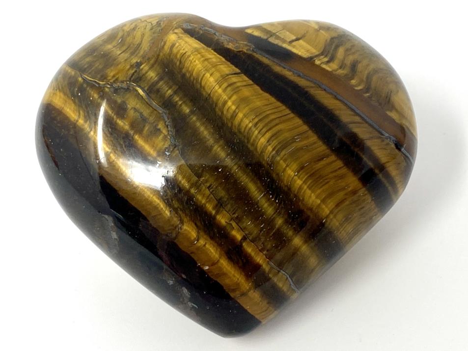 Tiger's Eye Crystal Heart 5.9cm