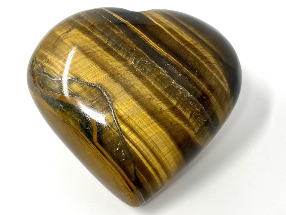 Tiger's Eye Crystal Heart 5.2cm