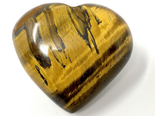 Tiger's Eye Crystal Heart 5.4cm