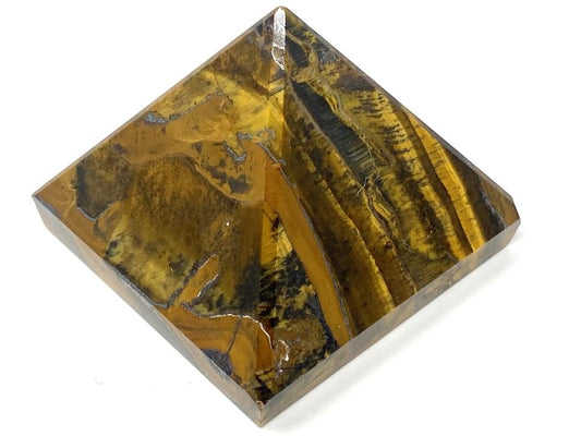 Tiger's Eye Crystal Pyramid 5.6cm