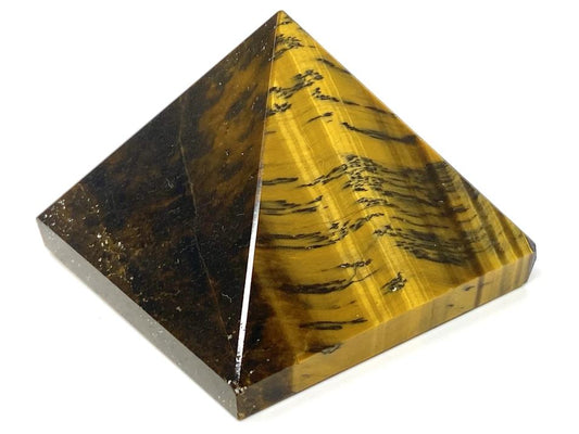 Tiger's Eye Crystal Pyramid 5.5cm