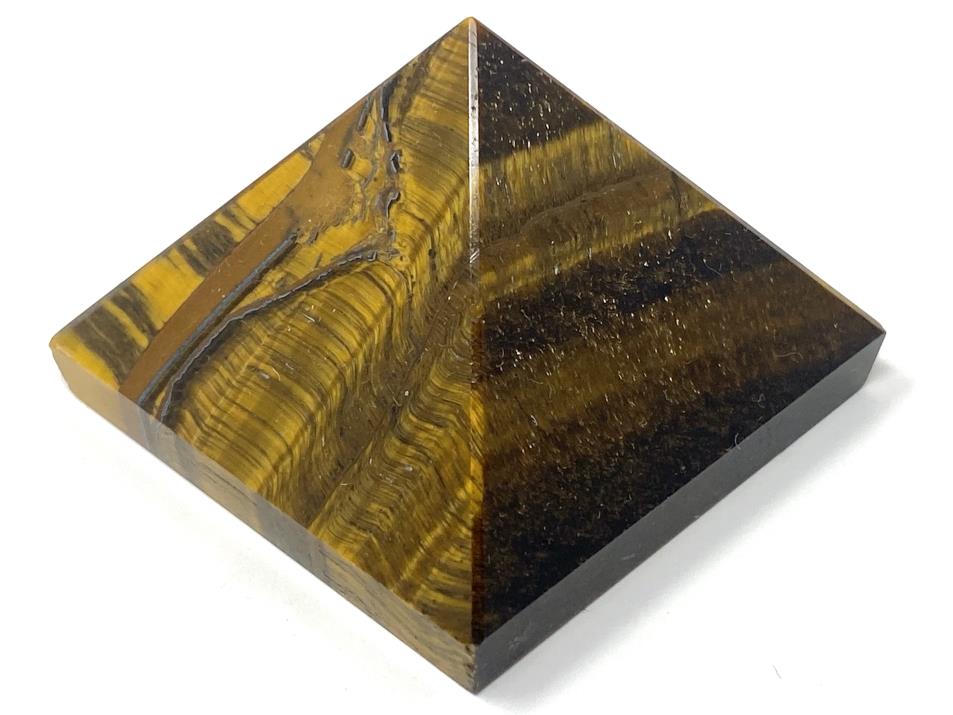 Tiger's Eye Crystal Pyramid 4.3cm