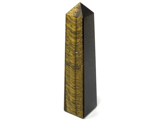 Tiger's Eye Crystal Tower 11.4cm