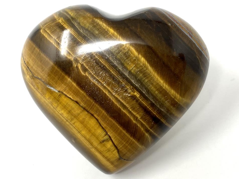 Tiger's Eye Crystal Heart 5.4cm