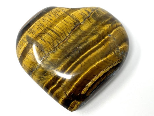 Tiger's Eye Crystal Heart 6.1cm