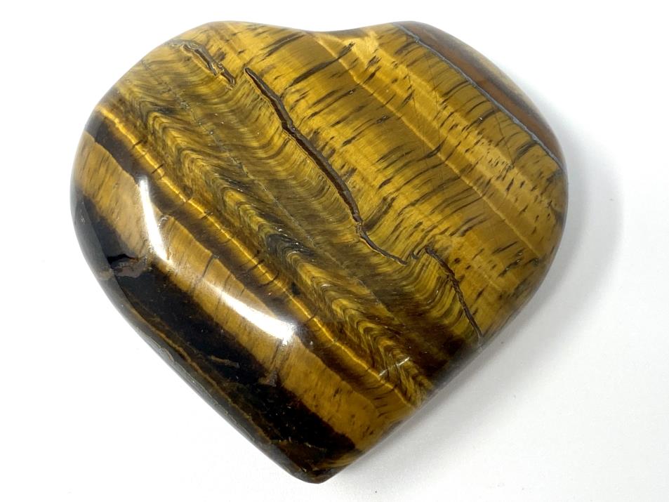 Tiger's Eye Crystal Heart 6.1cm