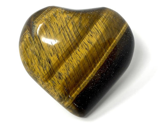 Tiger's Eye Crystal Heart 5.7cm