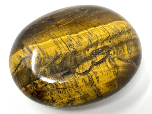 Tiger's Eye Crystal Pebble 6.2cm