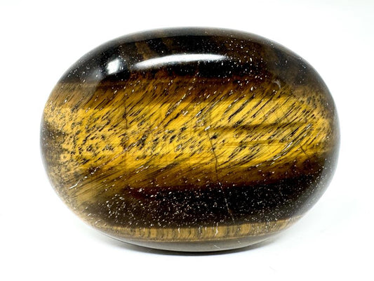 Tiger's Eye Crystal Pebble 6.4cm