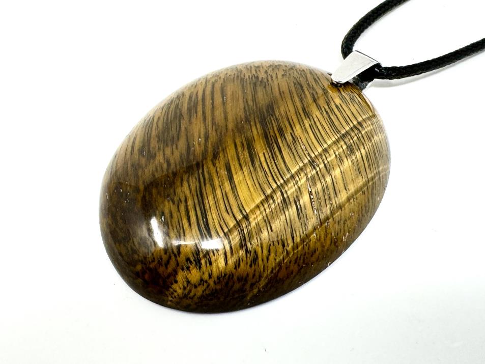 Tiger's Eye Pendant Oval Large 5cm