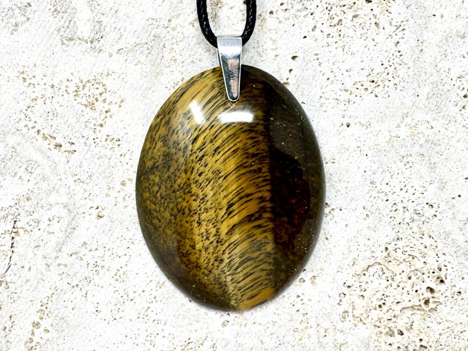 Tiger's Eye Pendant Oval 4.8cm