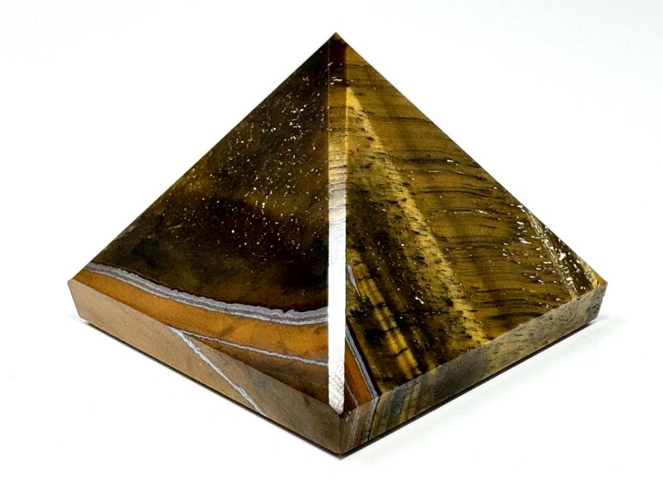 Tiger's Eye Crystal Pyramid 5cm