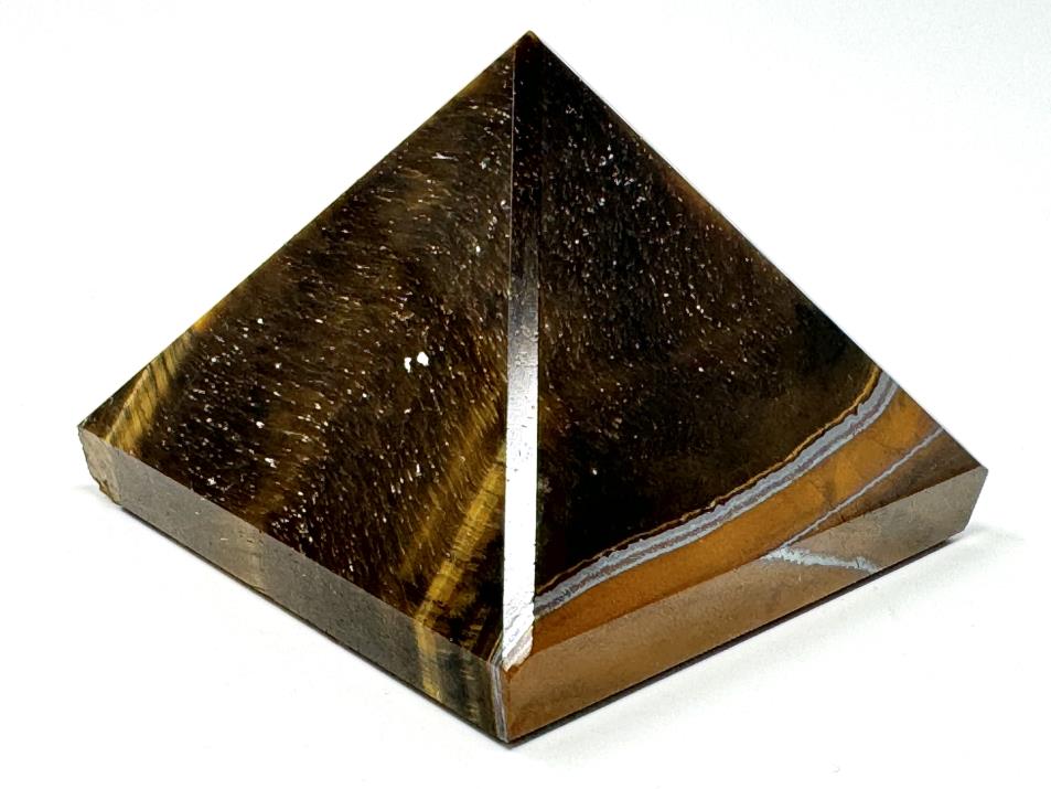 Tiger's Eye Crystal Pyramid 5cm