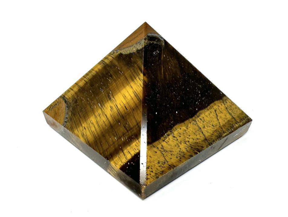 Tiger's Eye Crystal Pyramid 5.8cm