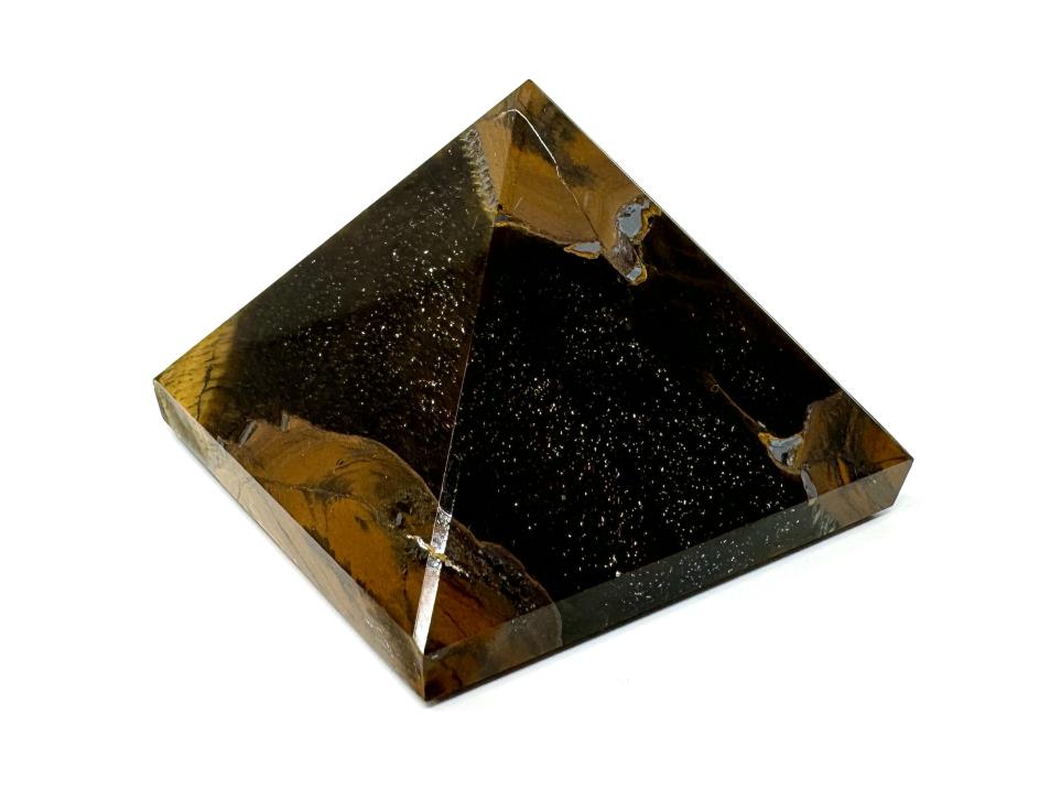 Tiger's Eye Crystal Pyramid 5.8cm