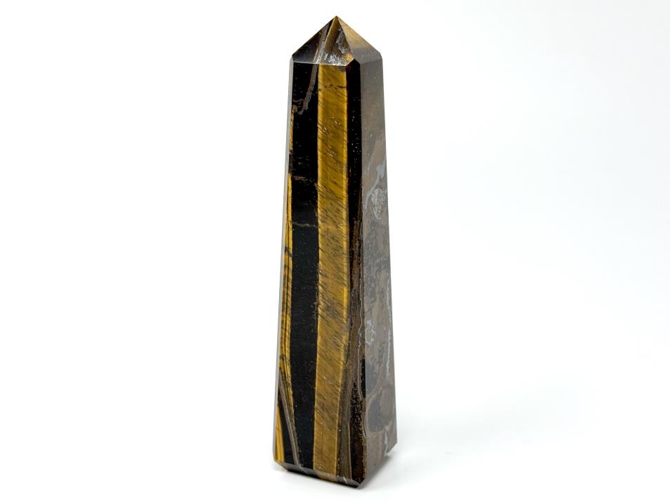 Tiger's Eye Crystal Tower 12cm