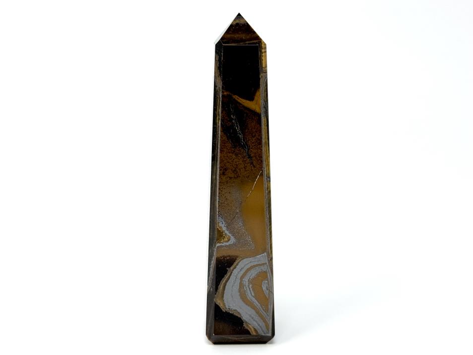 Tiger's Eye Crystal Tower 12cm