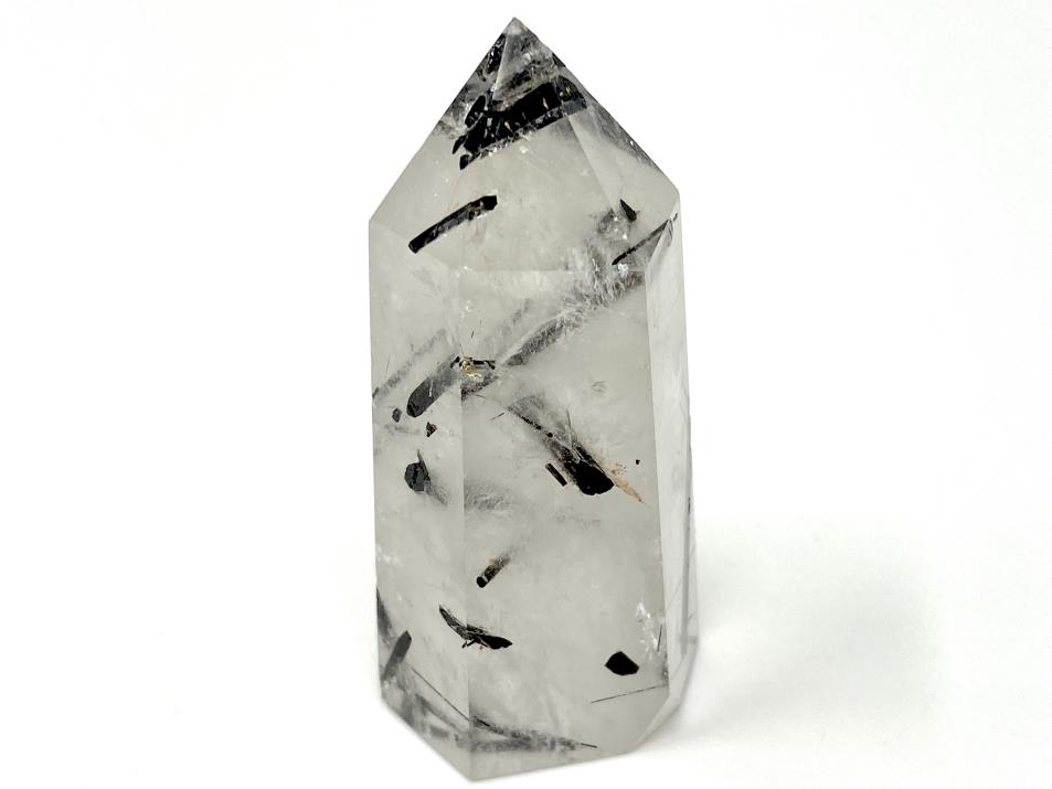 Quartz With Tourmaline Crystal Point 5.6cm