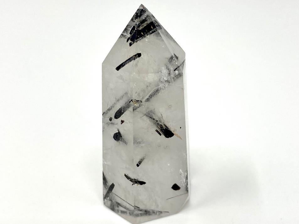 Quartz With Tourmaline Crystal Point 5.6cm