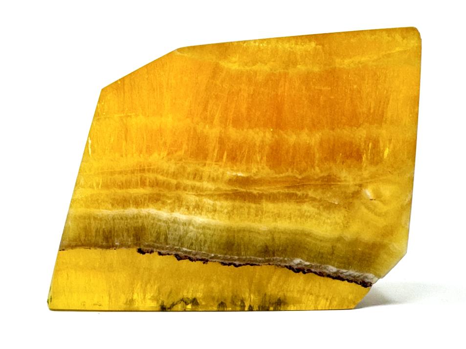 Yellow Fluorite Crystal Freeform 7.8cm