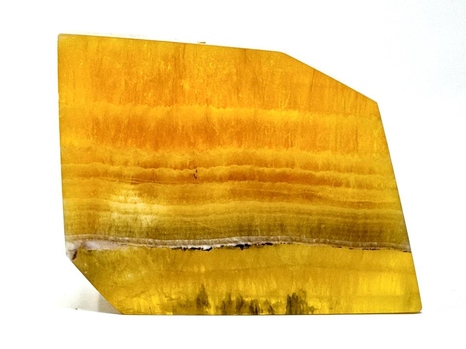 Yellow Fluorite Crystal Freeform 7.8cm