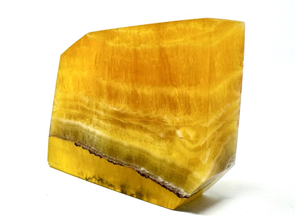 Yellow Fluorite Crystal Freeform 7.8cm