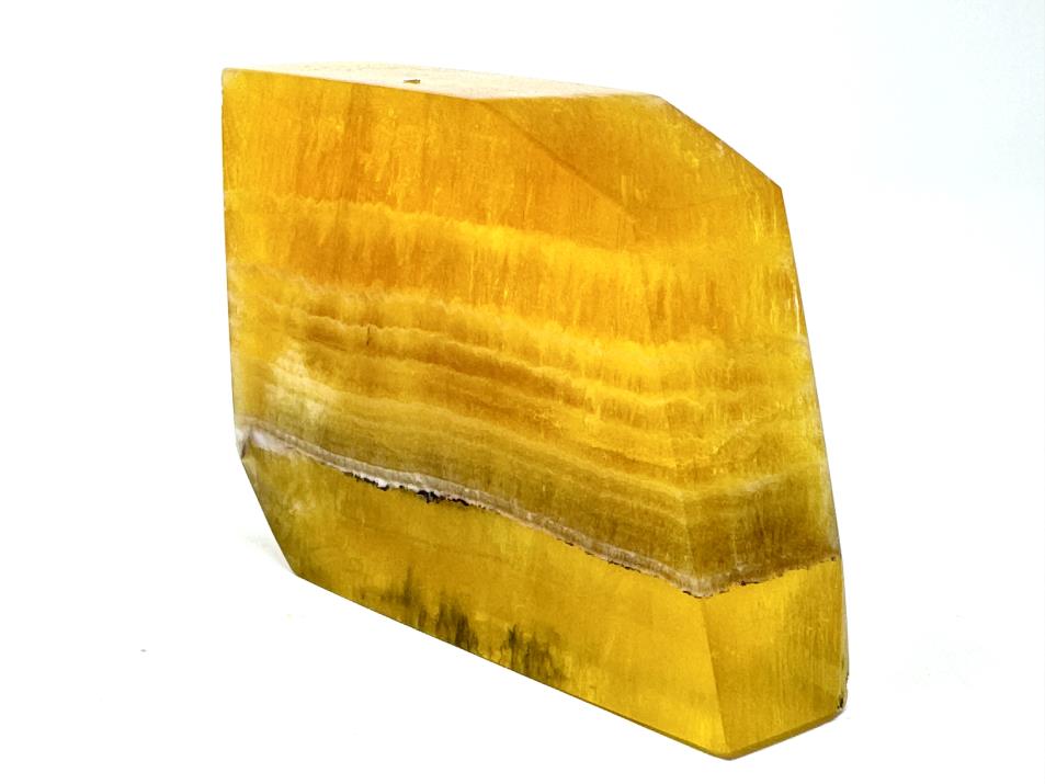 Yellow Fluorite Crystal Freeform 7.8cm