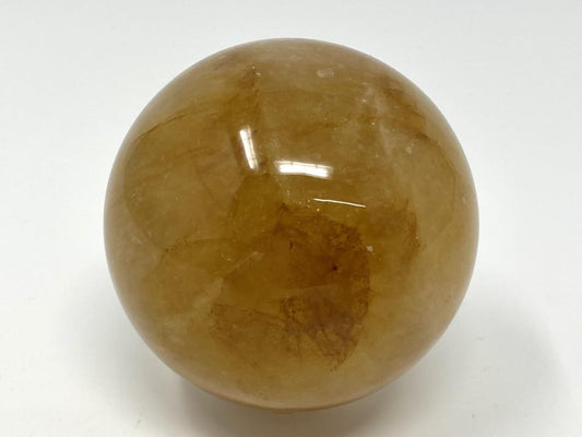 Yellow Quartz Crystal Sphere 7.2cm