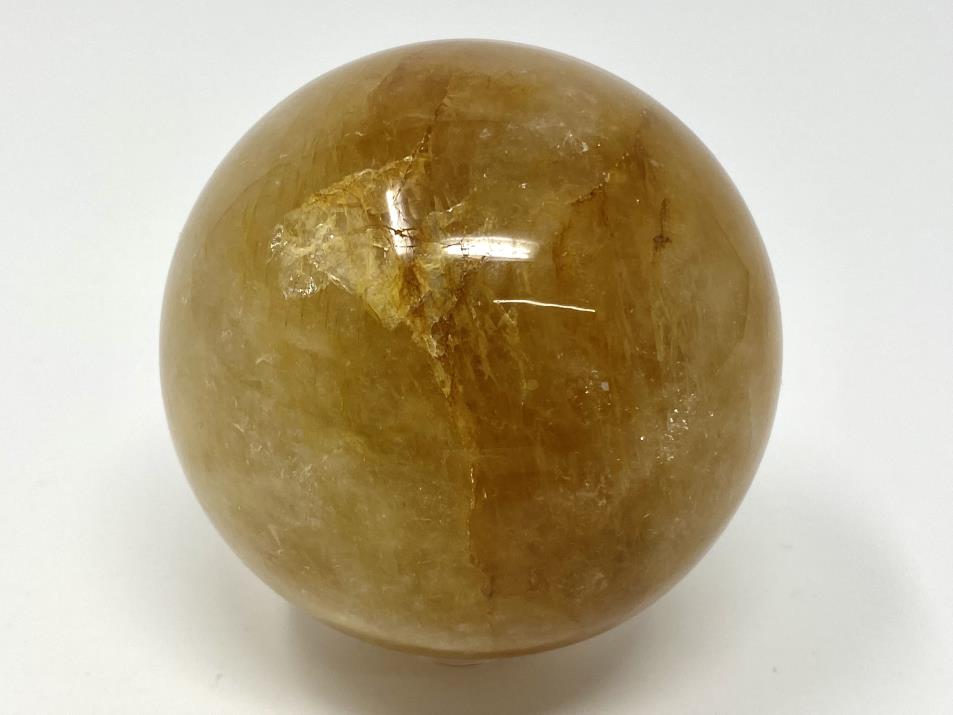 Yellow Quartz Crystal Sphere 7.2cm