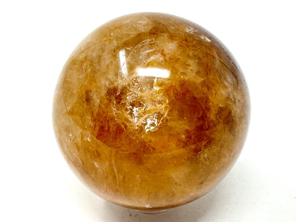 Yellow Quartz Crystal Sphere 6cm