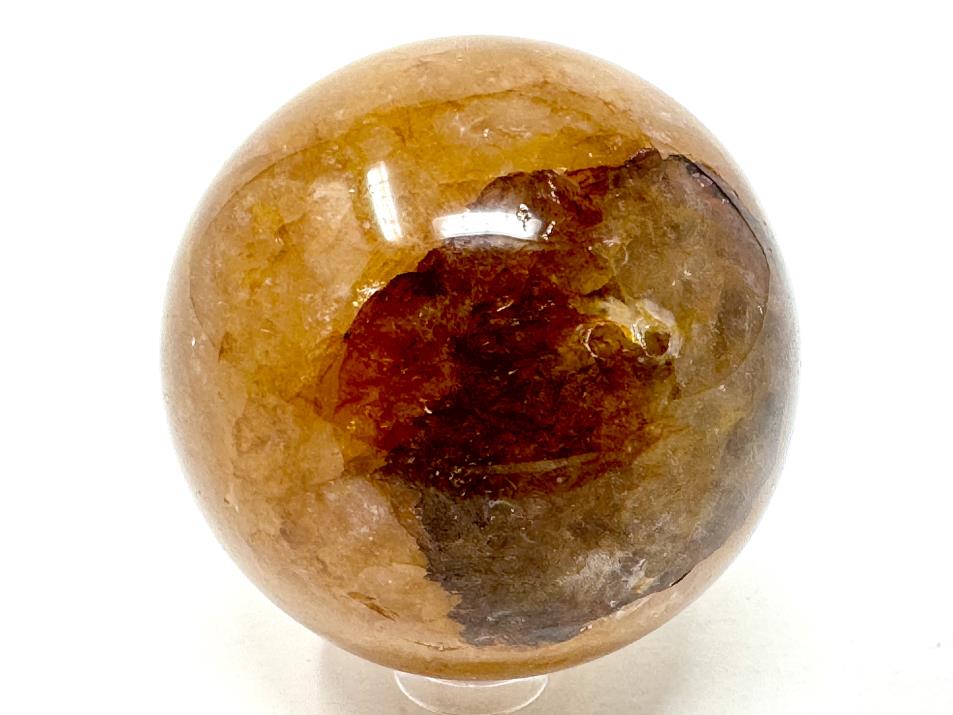 Yellow Quartz Crystal Sphere 6cm